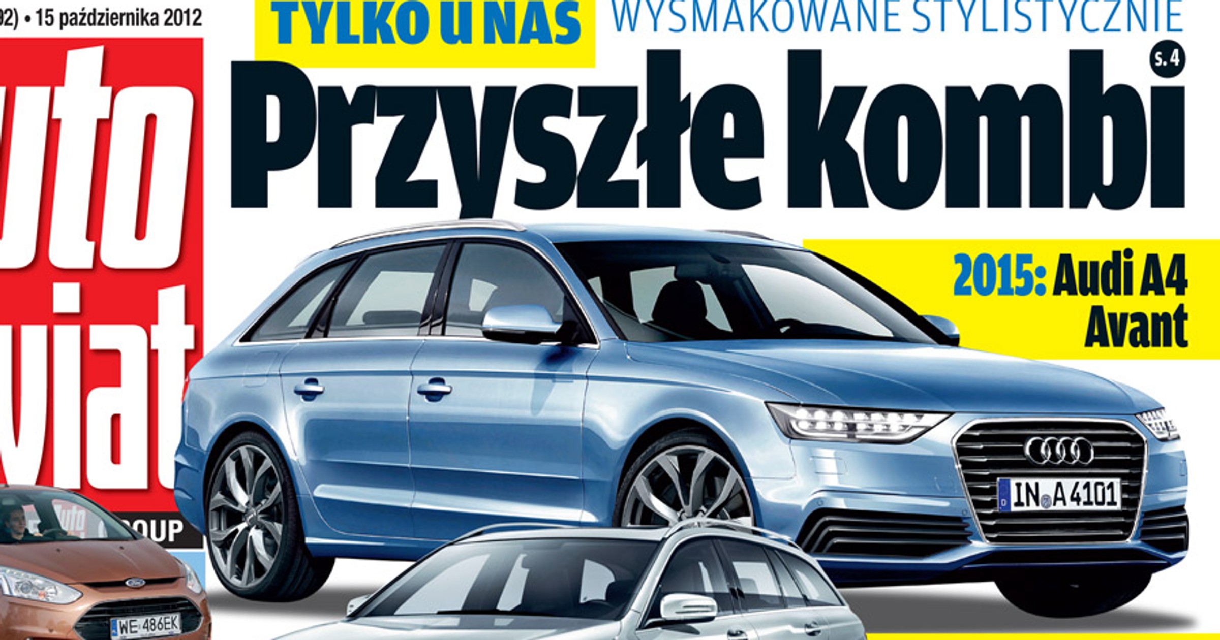 Nowe Audi A4 i Mercedes klasy C: kombi, a jednak ładne