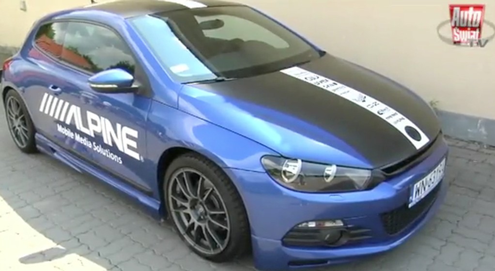 VW Scirocco Alpine - Nietypowy democar