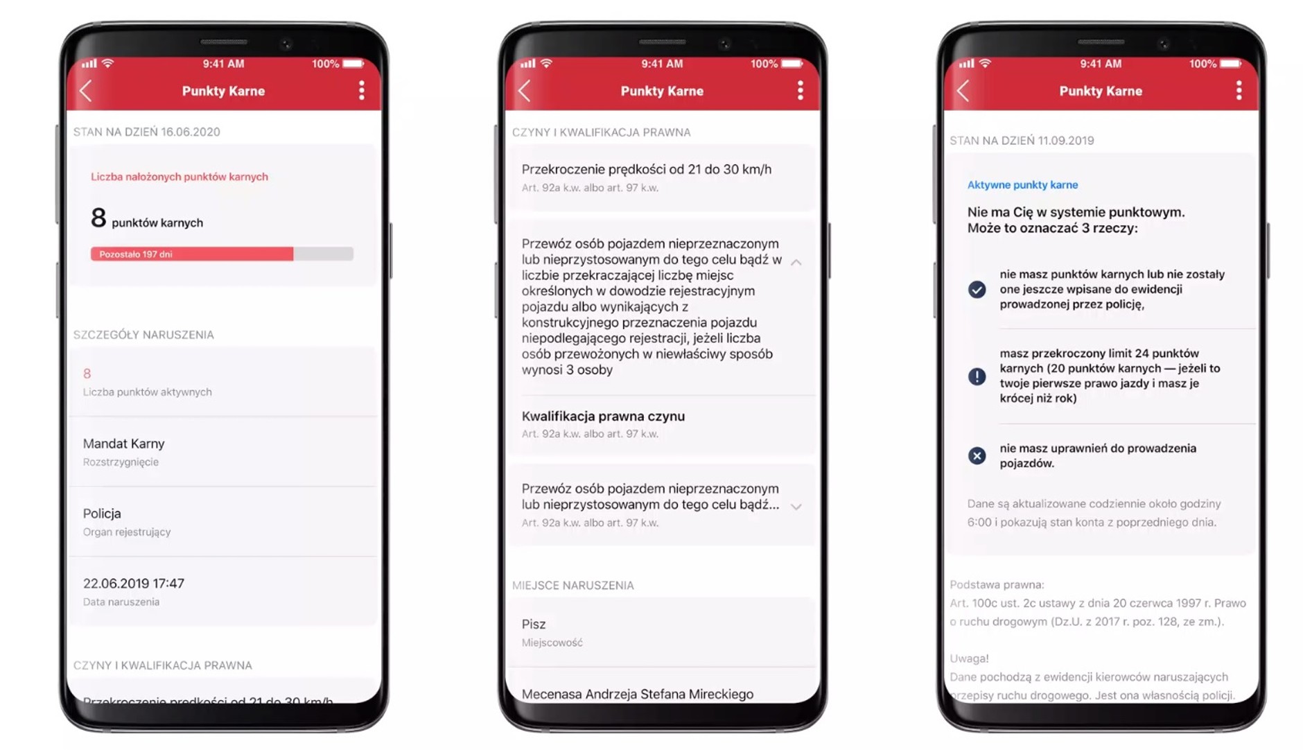 Licznik punktów karnych