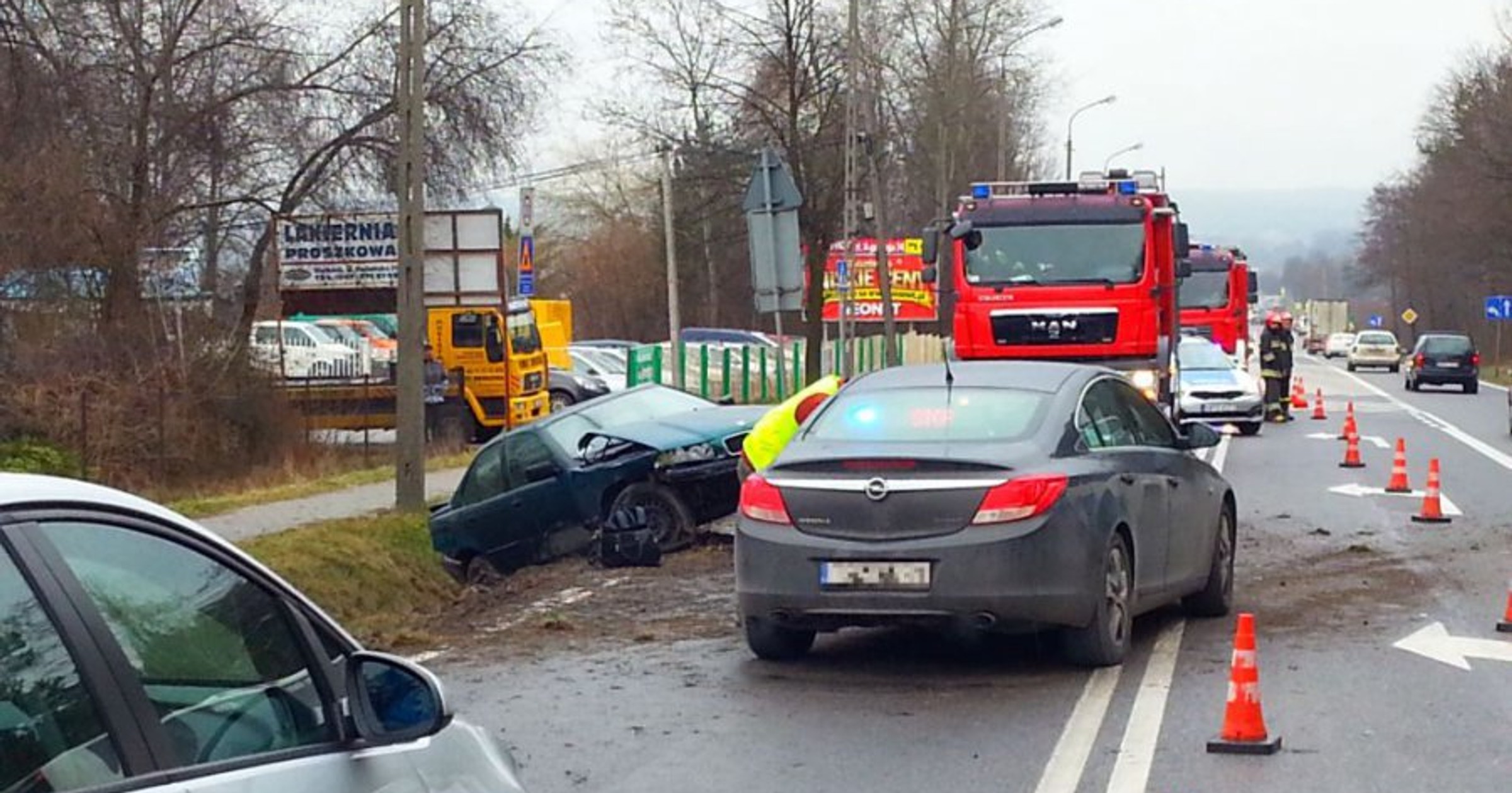 29 wykroczeń i 167 punktów karnych - pościg zakończony wypadkiem