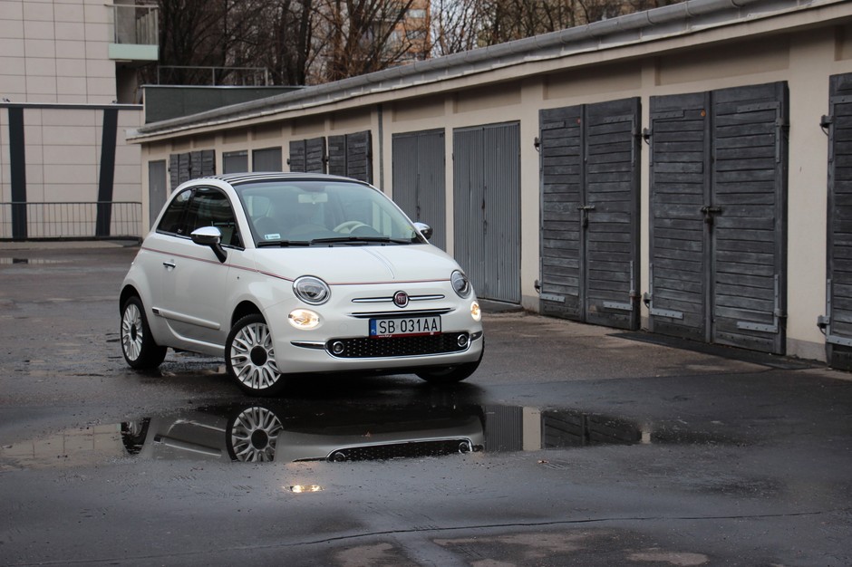 Fiat 500 (tutaj 500C Dolcevita)