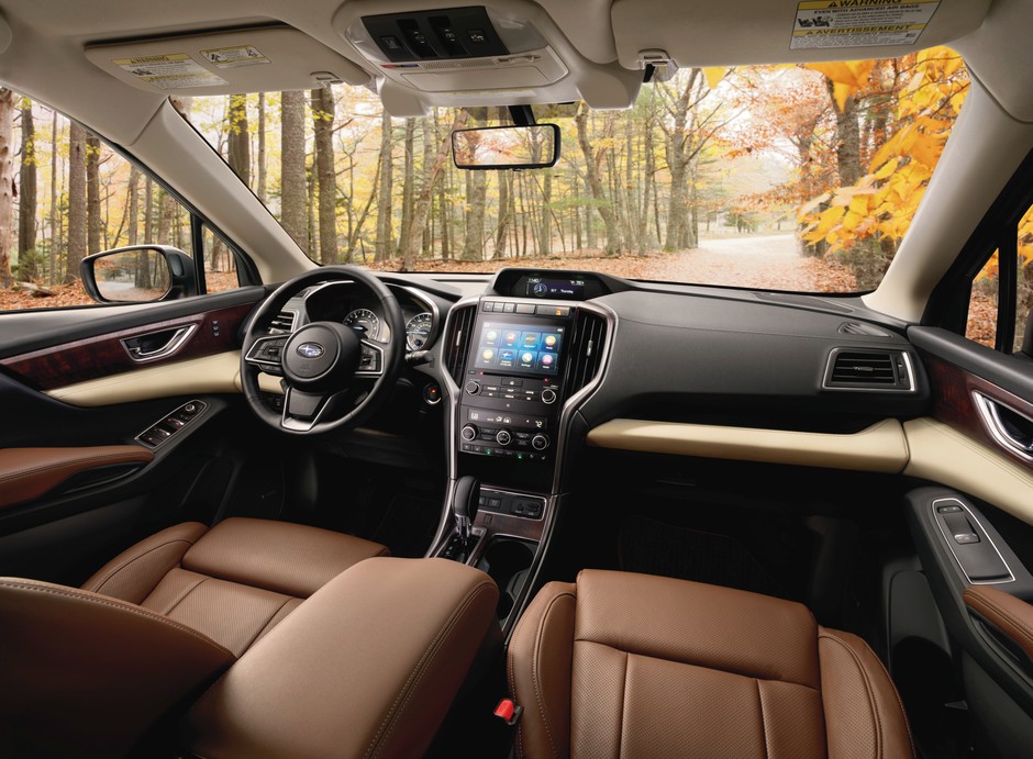 Subaru Ascent dostępne będzie z dużym 8 calowym ekranem i system multimedialnym z Android Auto, CarPlay oraz Starlink