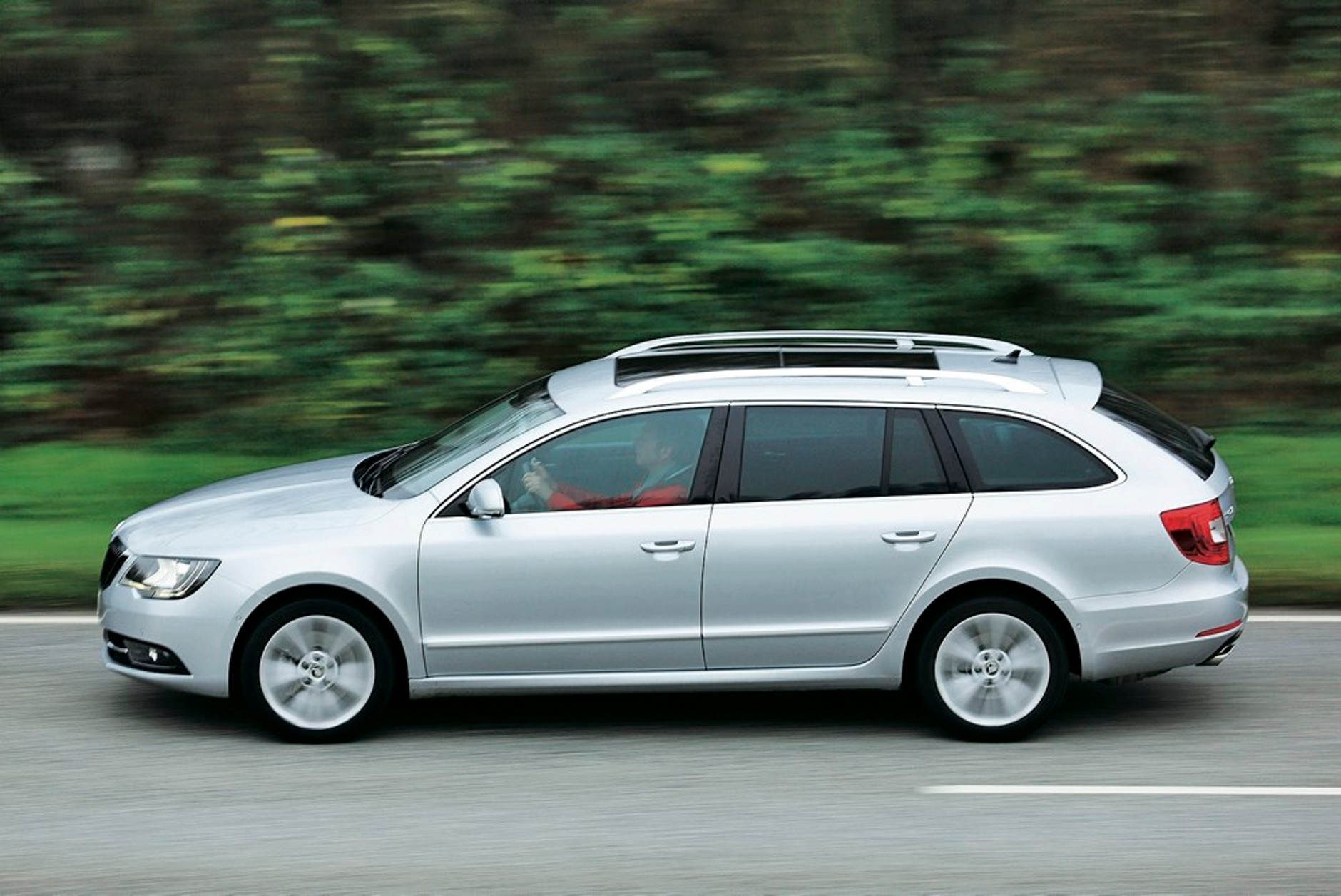 Skoda Superb Combi, jazda