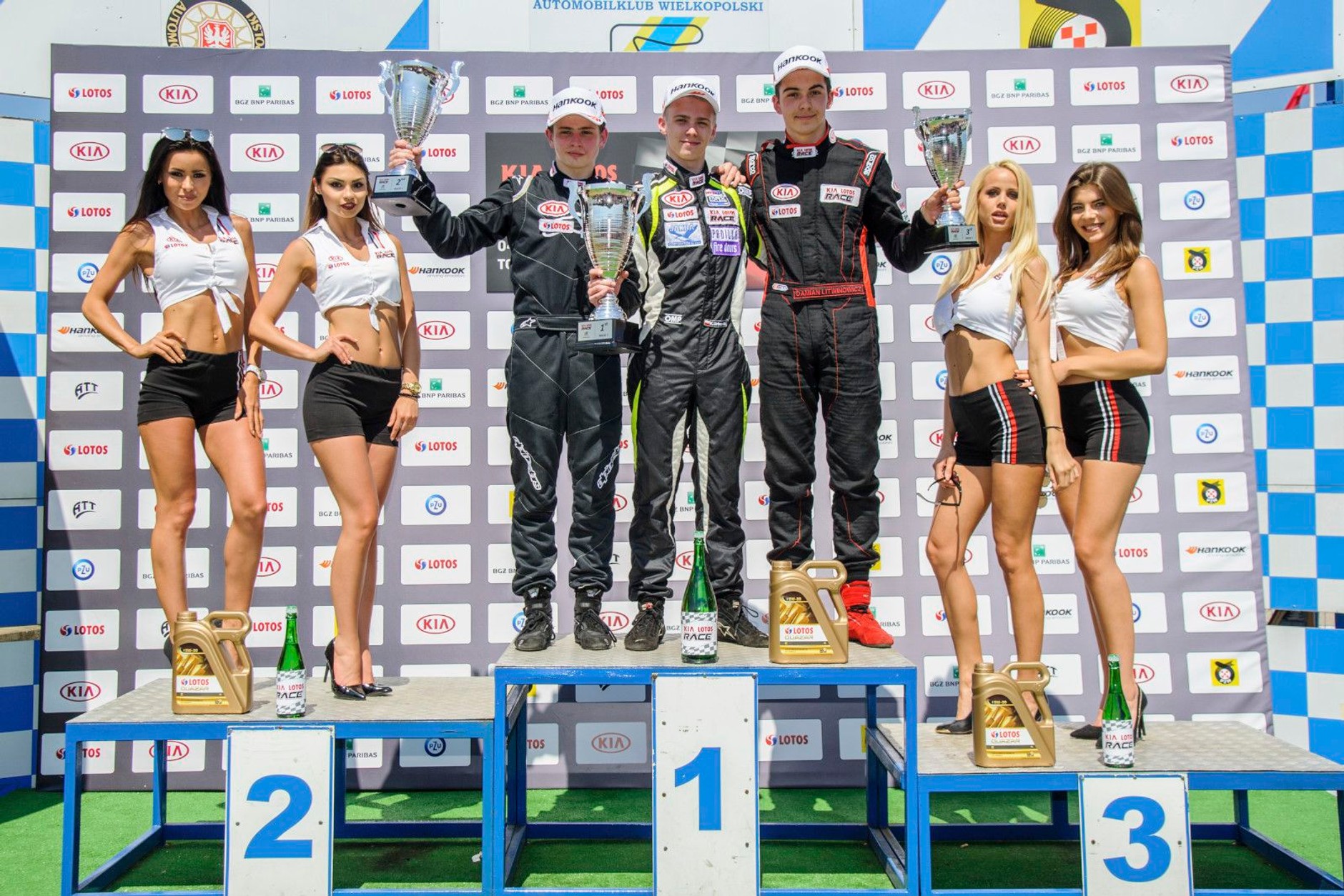Kia Lotos Race 2016 - podium w Poznaniu