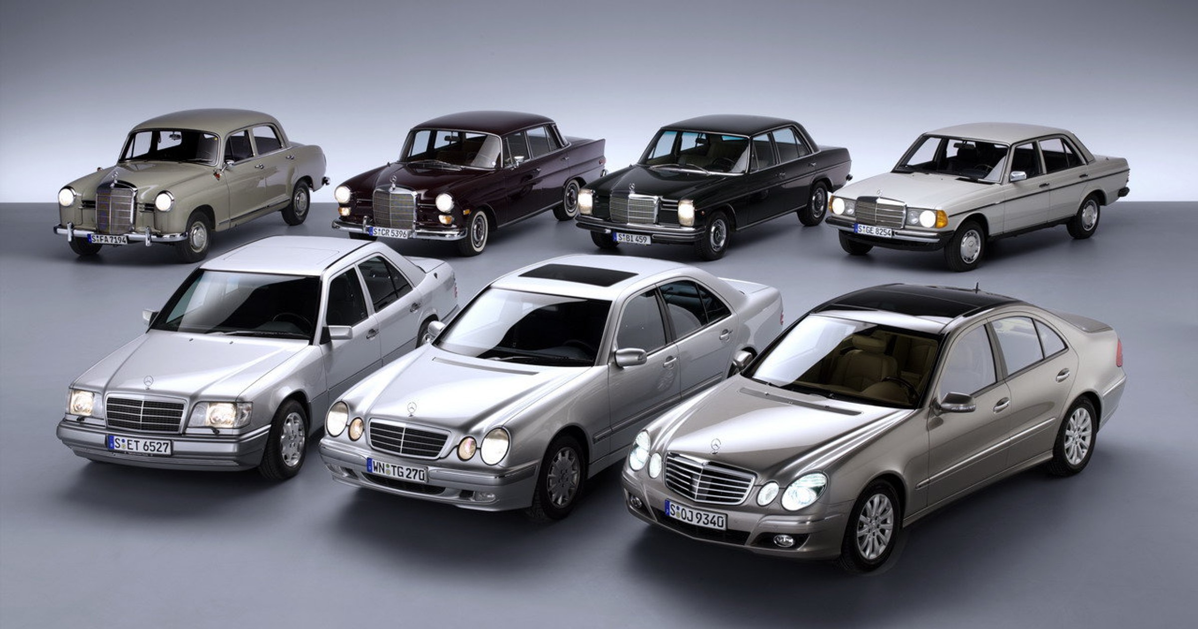 Mercedes-Benz Klasa E - historia modelu