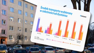 Polacy nie wyobrażają sobie życia bez samochodu. Szczególnie poza miastem