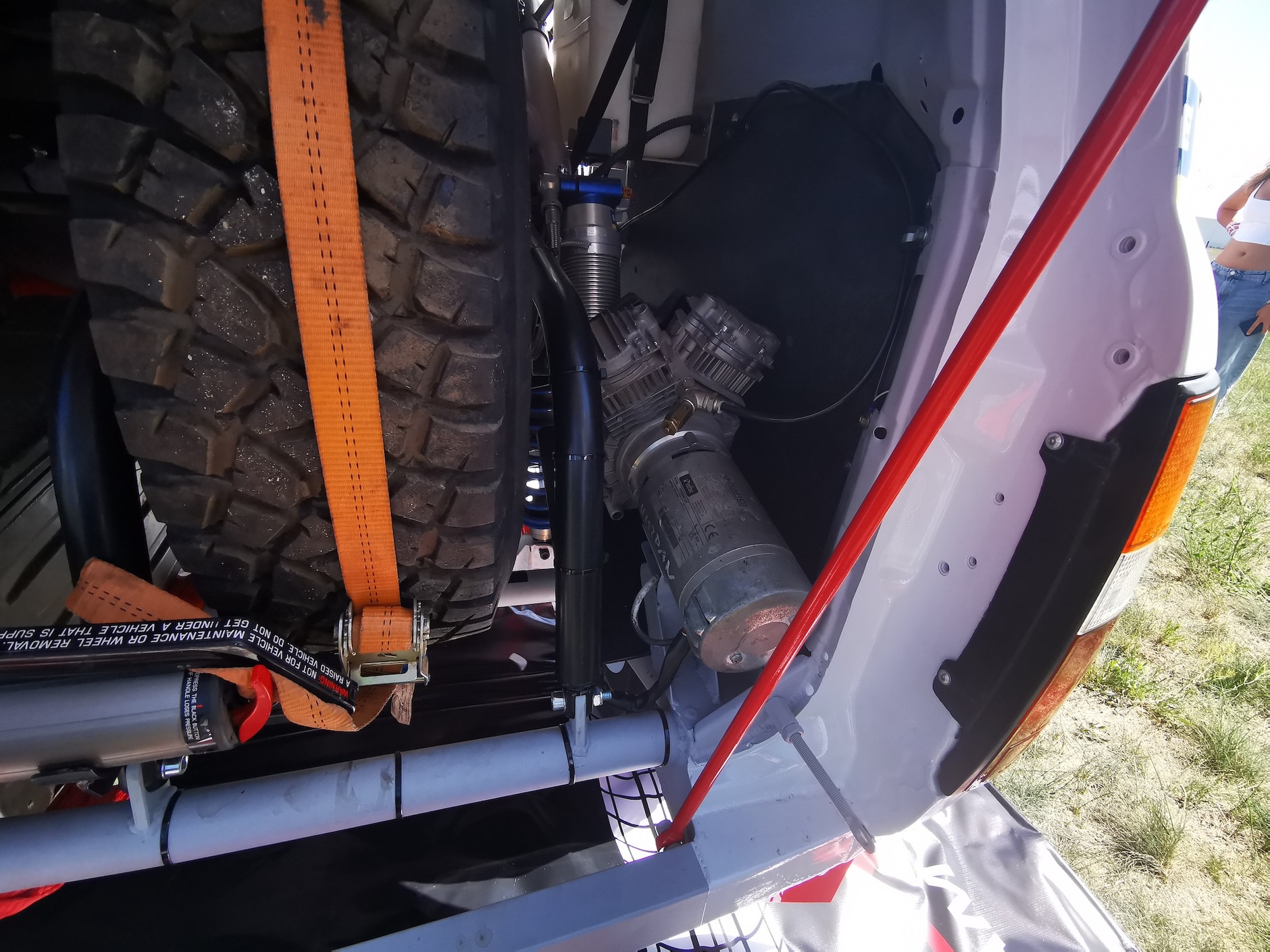 Toyota Land Cruiser HDJ80 w wersji przystosowanej do rajdów ekstremalnych