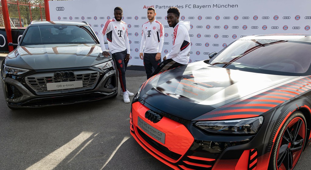 Nowe elektryczne Audi dla piłkarzy Bayernu