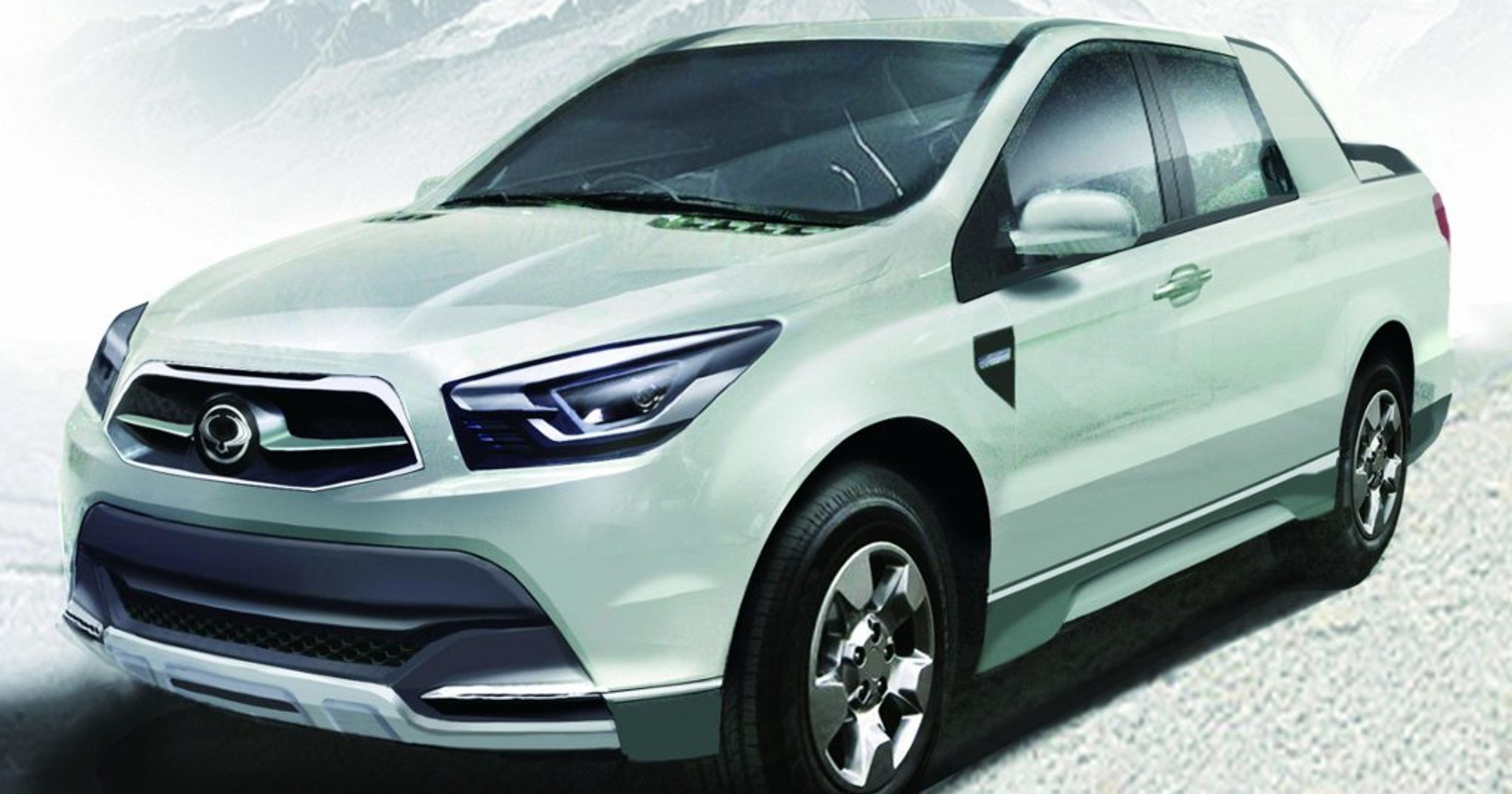 Ssang Yong Sut 1 Concept – Actyon Sports na nowo
