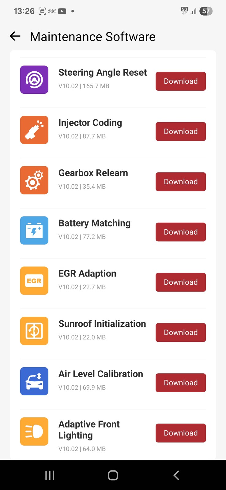 Interfejs diagnostyczny Kingbolen Ediag Elite: przed rozpoczęciem używania trzeba pobrać pakiet oprogramowania dla konkretnego auta, a często też do konkretnej funkcji. Nie jest to trudne, jeśli się wie, co się chce zrobić.  