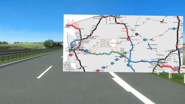 Droga S10. GDDKiA ogłosiła plany na cztery nowe odcinki