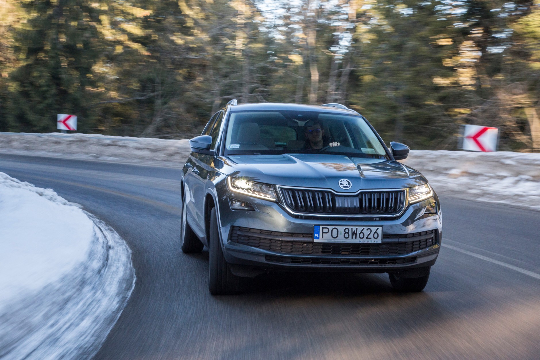 Czarny asfalt? Zimą to może nie mieć znaczenia