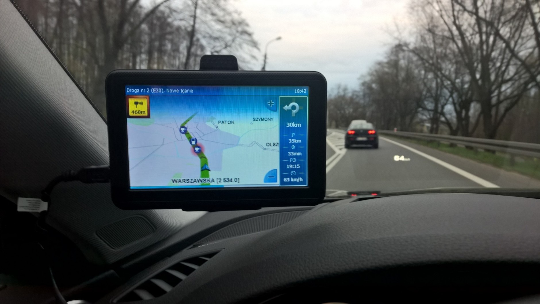 Test. Nawigacja z Biedronki myNav i5 - ostrzeganie o kontroli