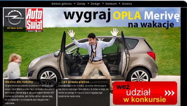 Wygraj Opla Merivę na wakacje!