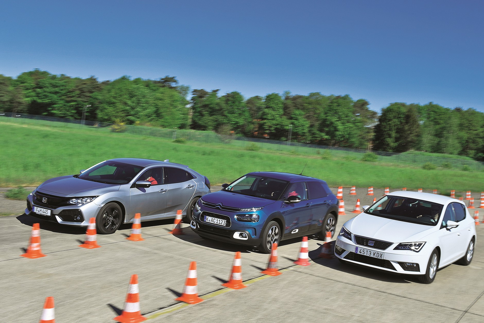 Honda Civic kontra Citroen C4 Cactus i Seat Leon - trzy pomysły na kompaktowe auto