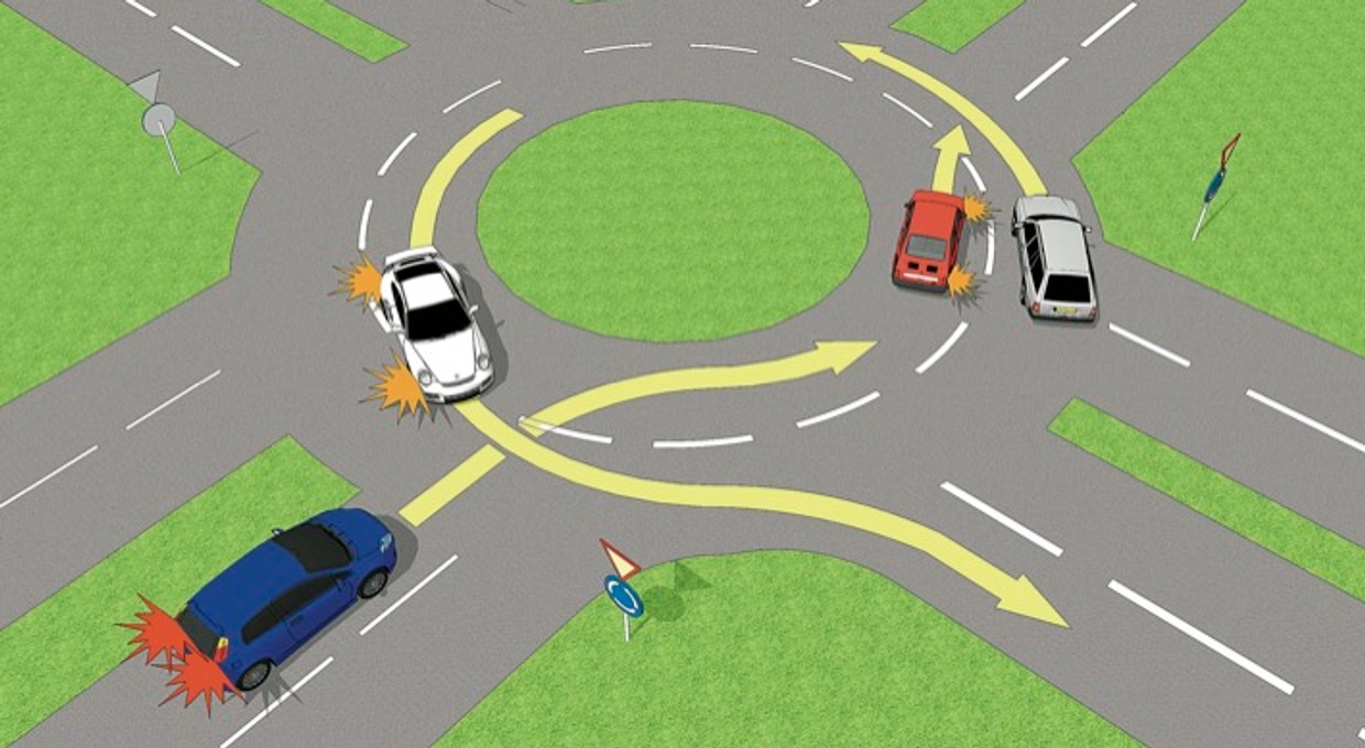 Kiedy włączyć prawy kierunkowskaz na rondzie? Wielu kierowców nie wie, jak to robić