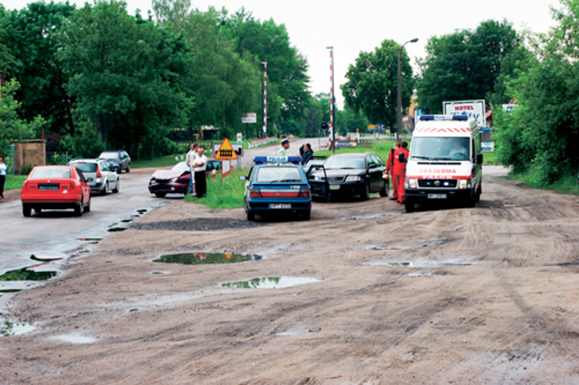 Nie panikuj w miejscu wypadku
