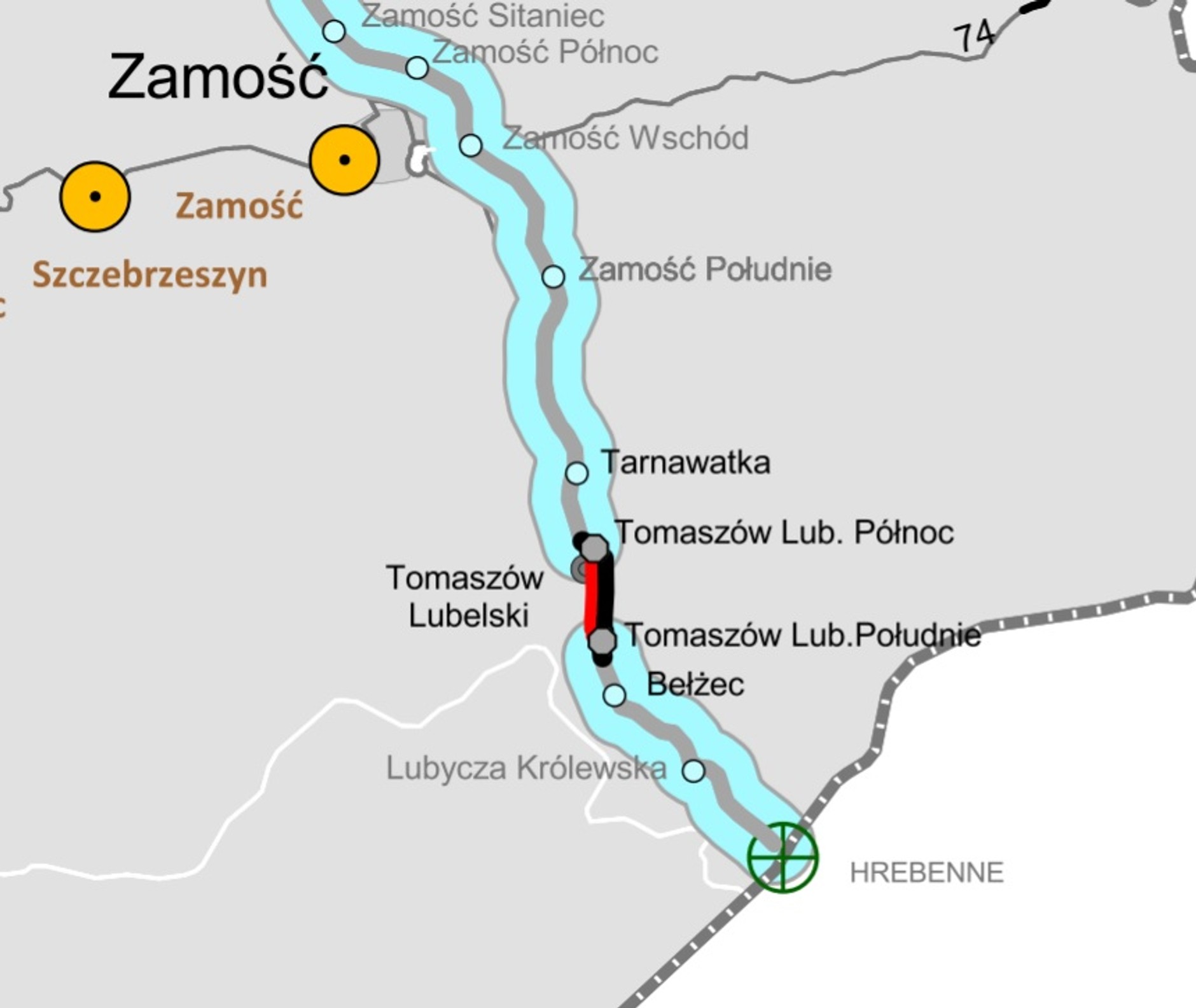 S17 obwodnica Tomaszowa Lubelskiego