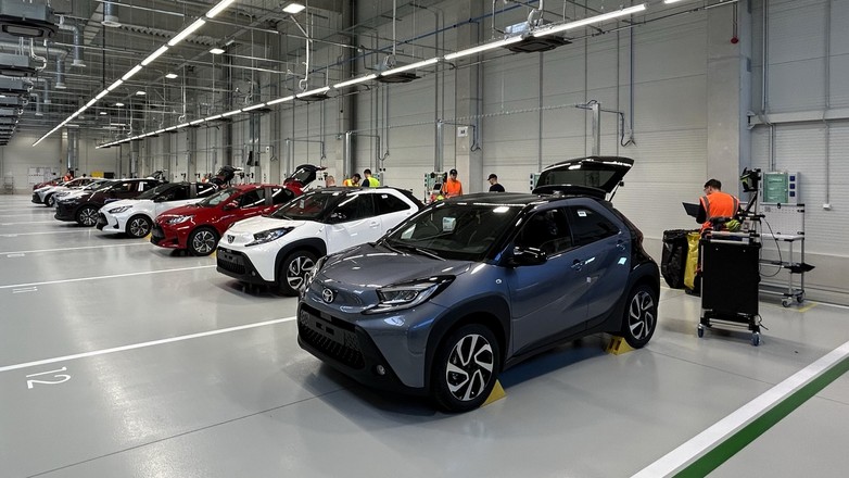 Toyota produkuje w Kolinie modele Aygo X i Yaris