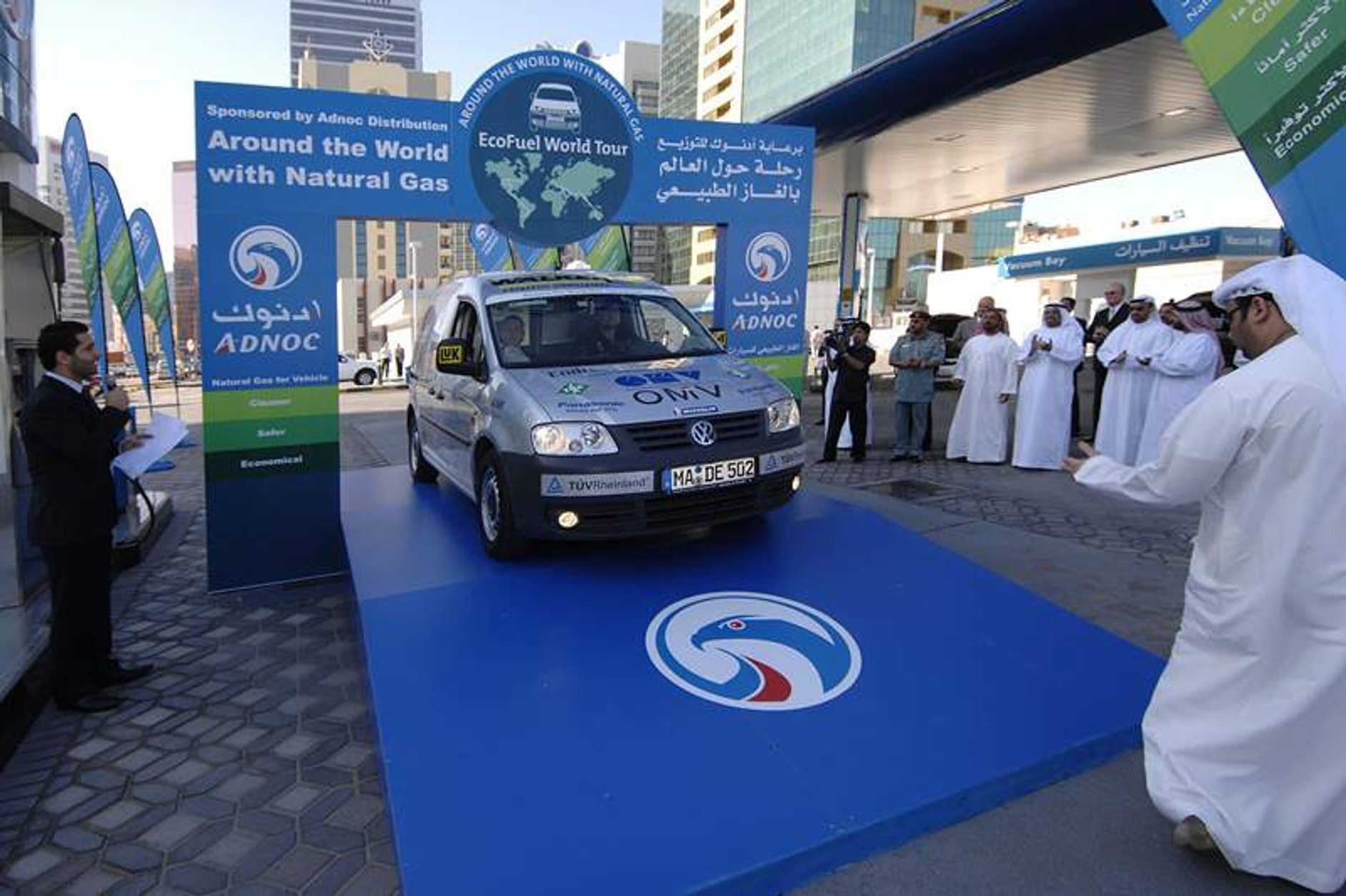 EcoFuel World Tour: Poznański VW Caddy w księdze Guinnessa!