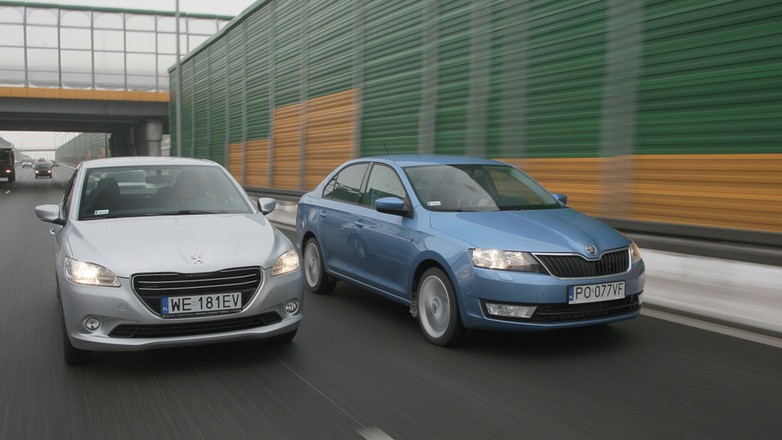 Peugeot 301 kontra Skoda Rapid: limuzyny małego formatu