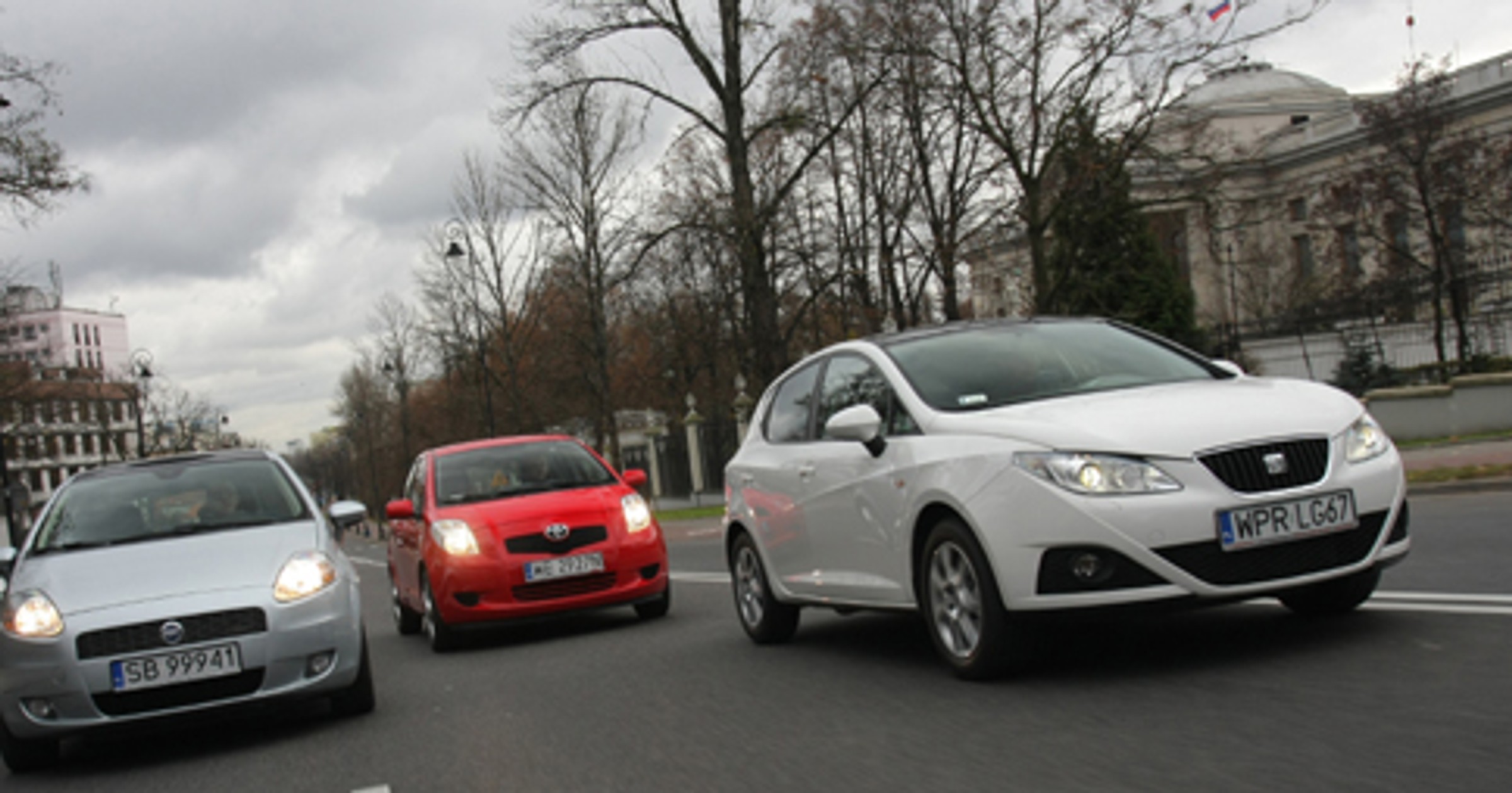 Seat Ibiza kontra Fiat Grande Punto i Toyota Yaris. Czy Ibiza jest lepsza od konkurentów?