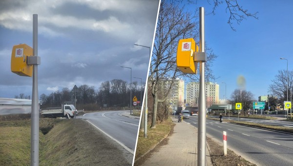 CANARD postawił trzy nowe fotoradary 