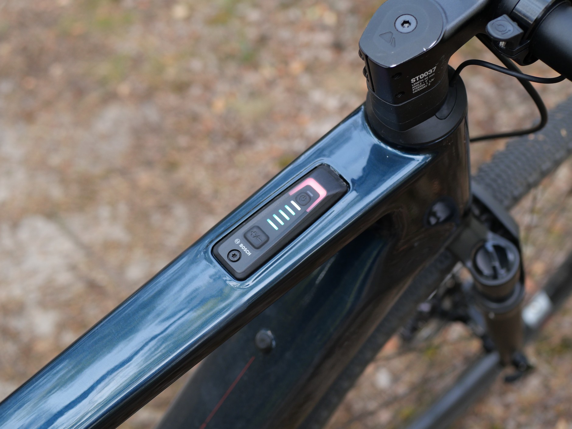 Canyon Grizl:ON CF 7: oto jedyny "panel sterowania" tego roweru