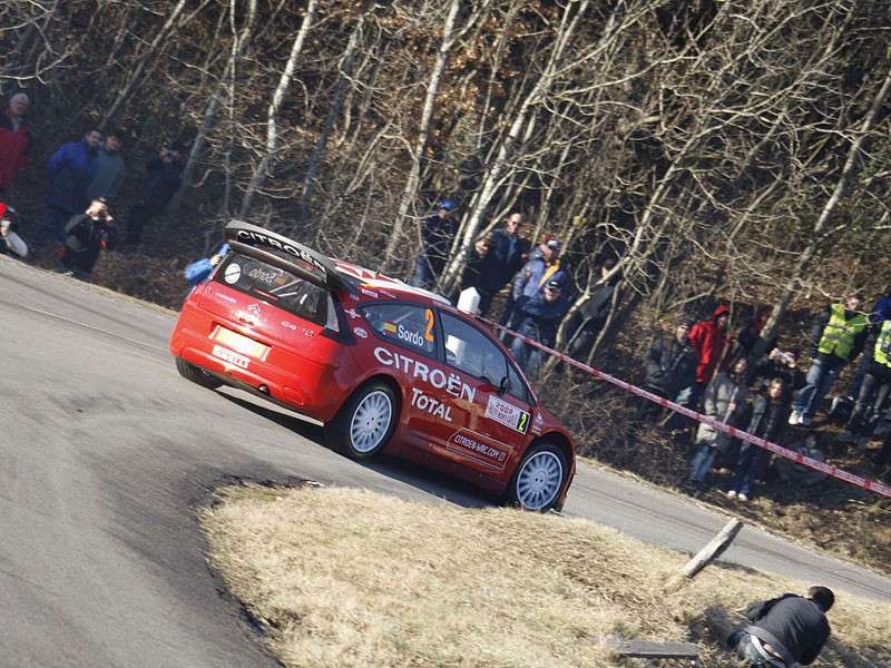 Rajd Monte Carlo 2008: pechowy Sordo, spokojny Hirvonen (relacja z trzeciego etapu)