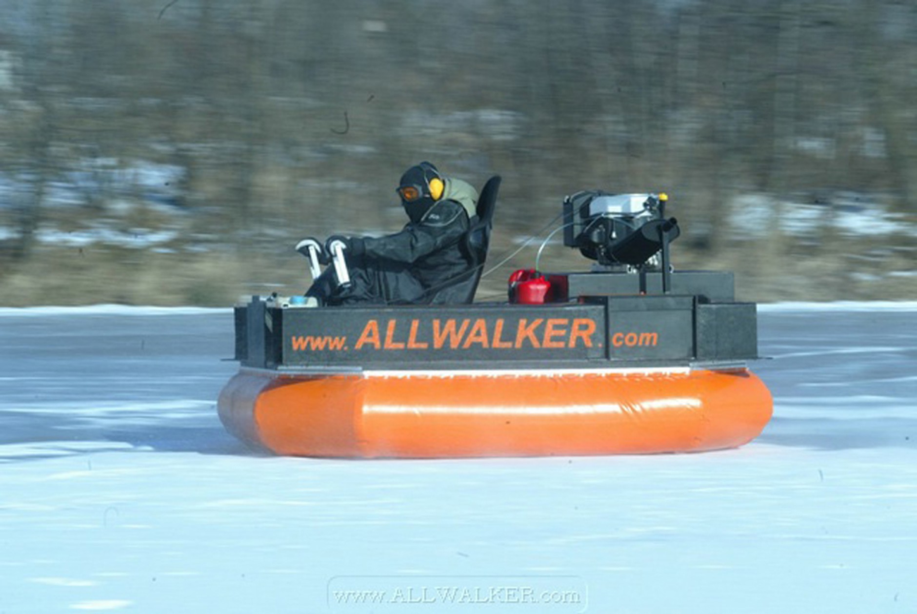 Poduszkowiec Allwalker - Wszędołaz z Polski