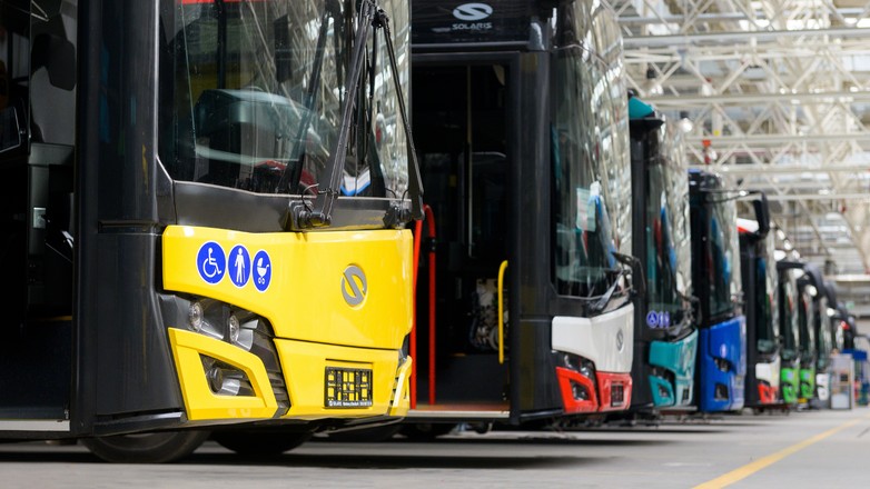Autobusy polskiej marki Solaris