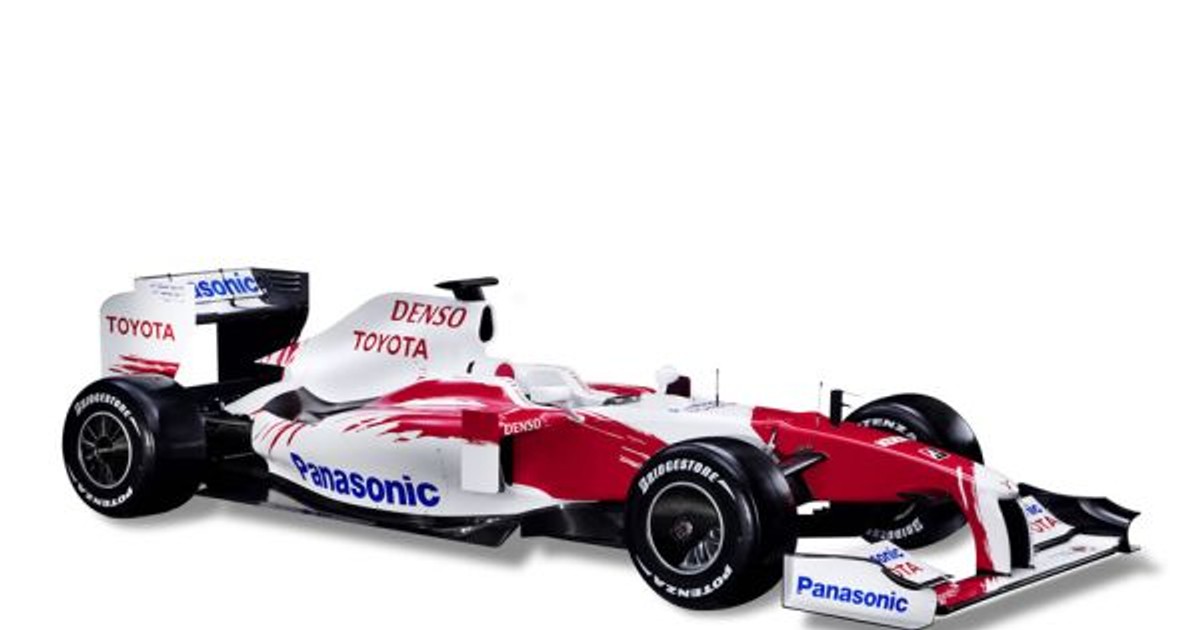 Formuła 1 - bolid Toyota