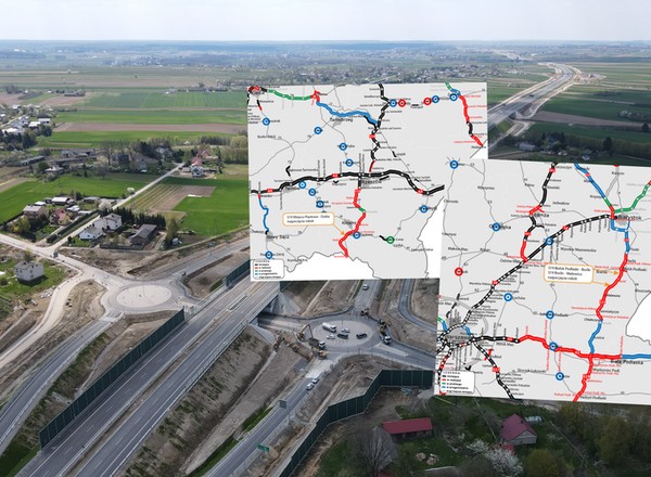 Via Carpatia zyska kolejne kilometry. Ruszają prace przy budowie nowych odcinków drogi S19 [MAPY]