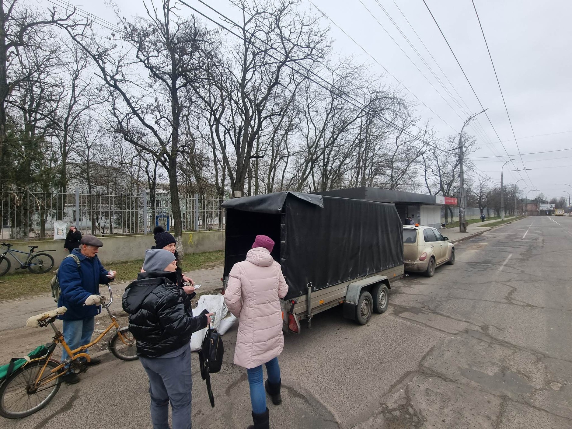 Natalia pojechała na misję humanitarną do Chersonia