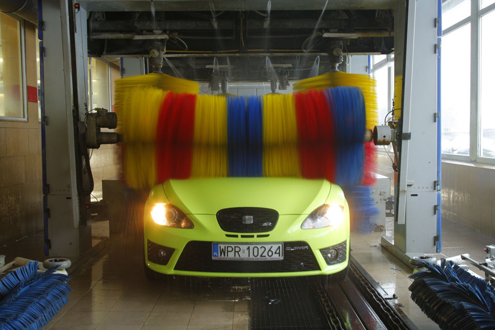 Mycie w myjni automatycznej