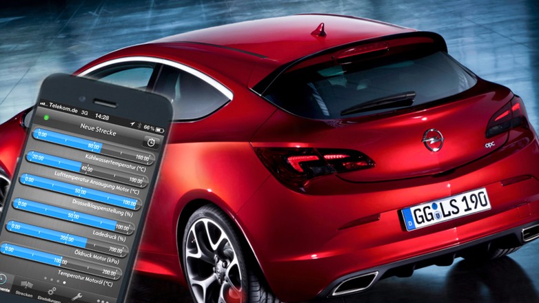 Kontroluj Opla Astrę OPC poprzez iPhone'a