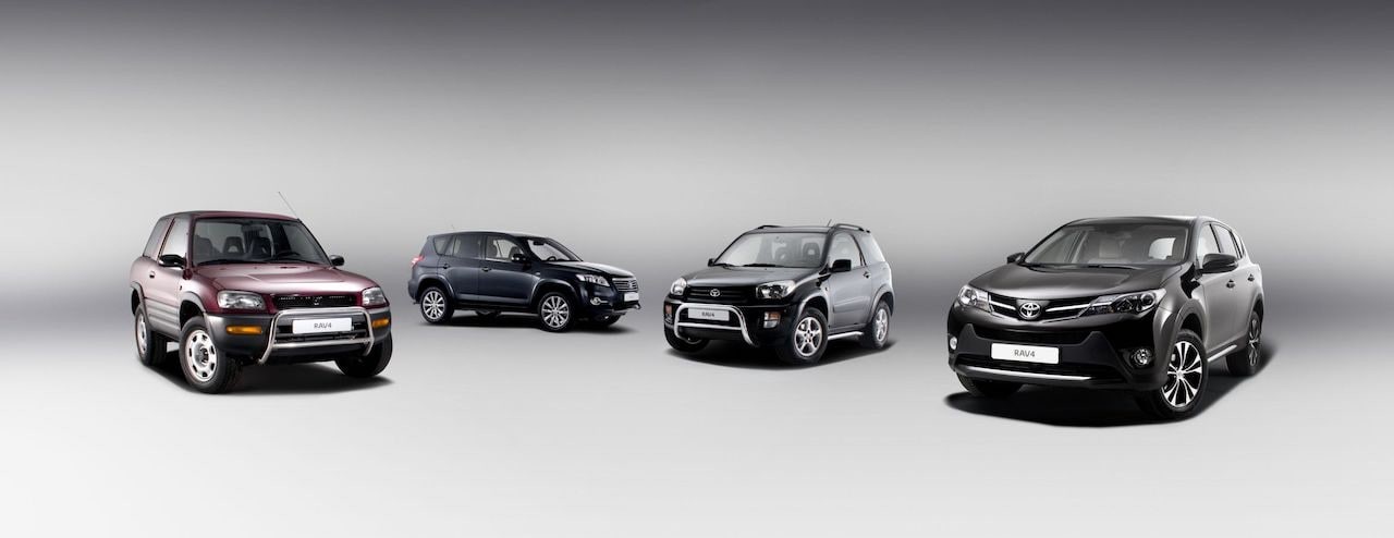 Tak rosła Toyota RAV4