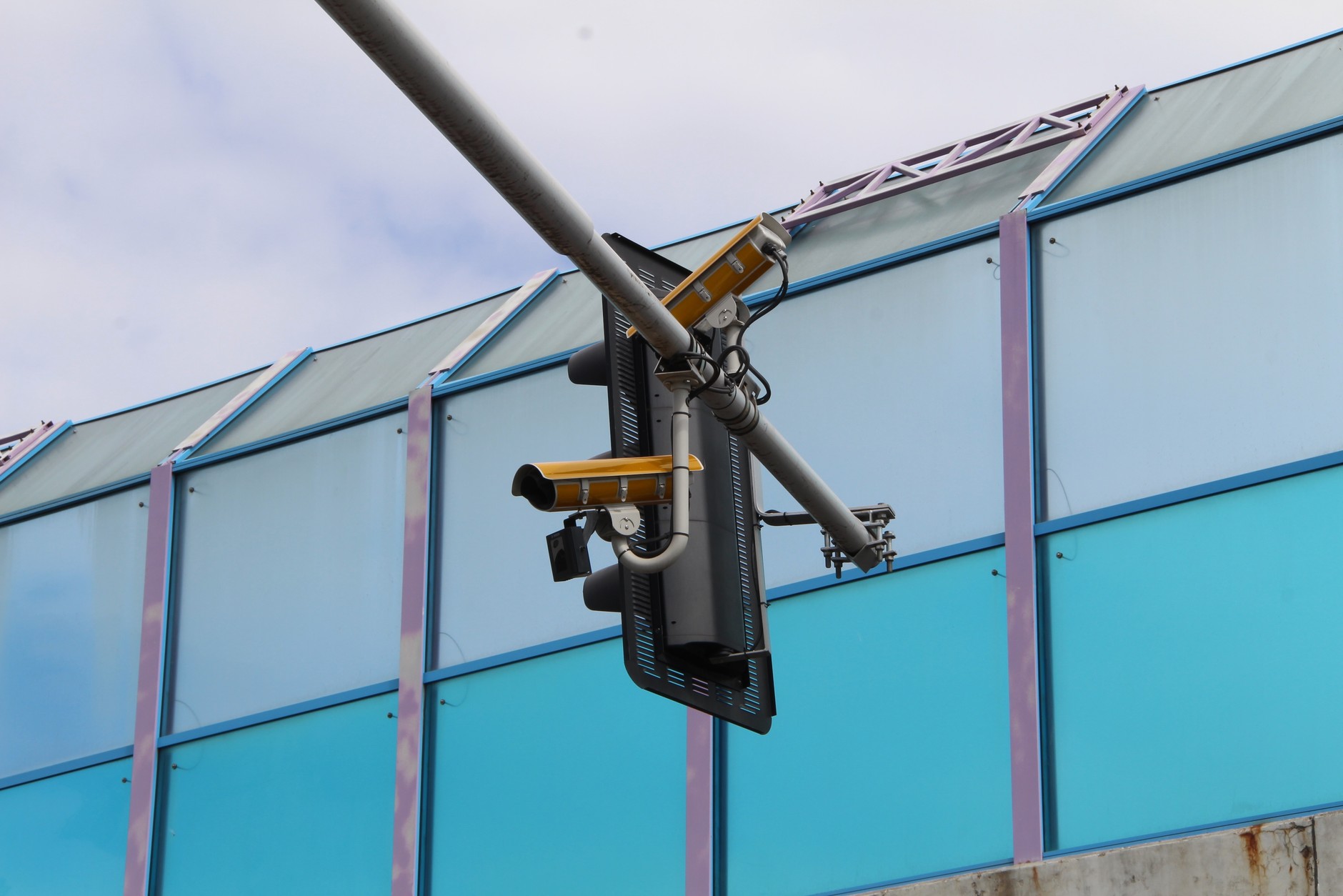 System RedLight na skrzyżowaniu w Warszawie