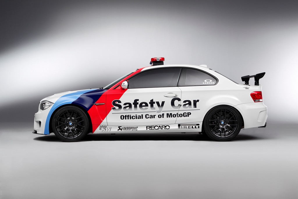 BMW serii 1 M Coupe samochodem bezpieczeństwa MotoGP