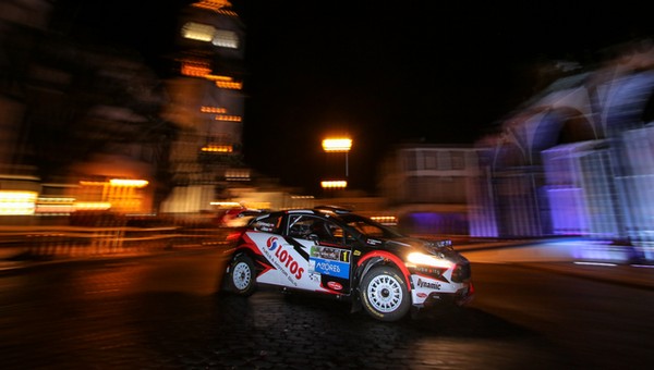 Kajetan Kajetanowicz w City Show, rozgrywanym poza klasyfikacją Azores Airlines Rallye 2017