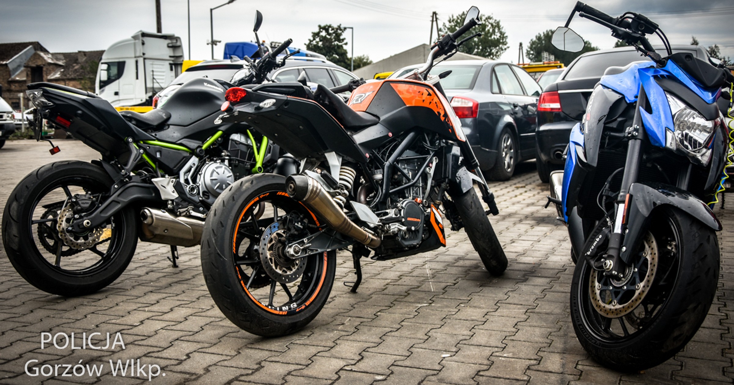 Motocykle skradzione w Niemczech odzyskano w Polsce