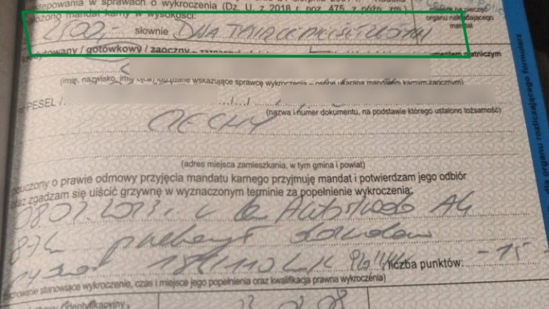 Czech na długo zapamięta ten mandat