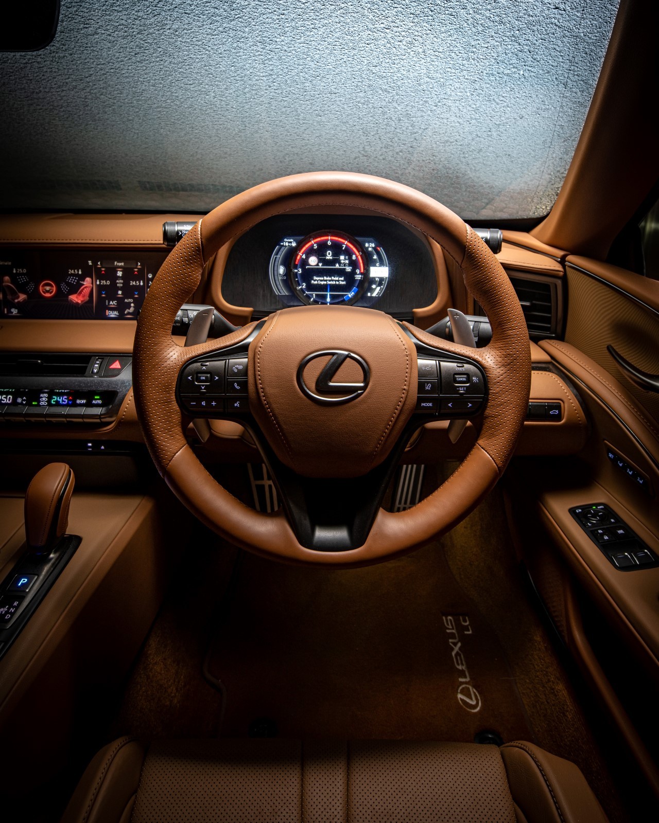 Lexus LC 500 Convertible testowany w zamrażarce