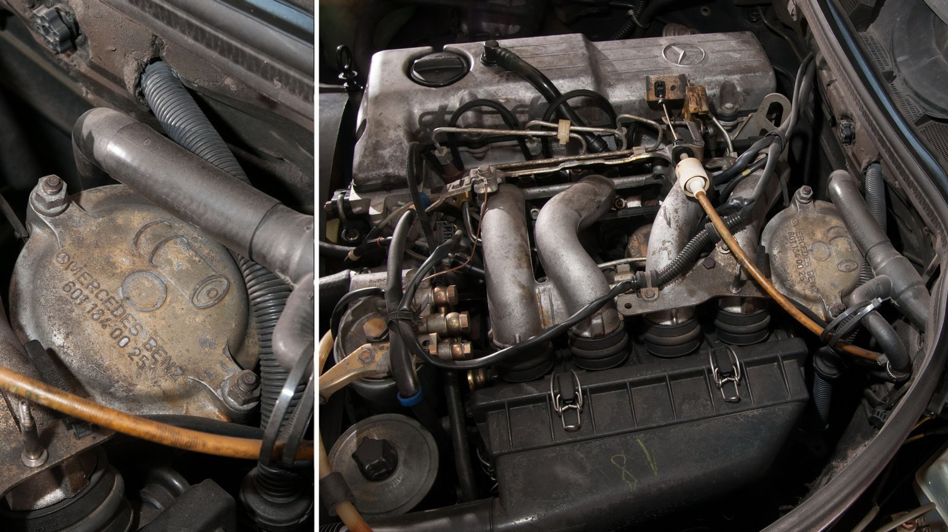 Mercedes W124 200D: wymiana oleju silnikowego