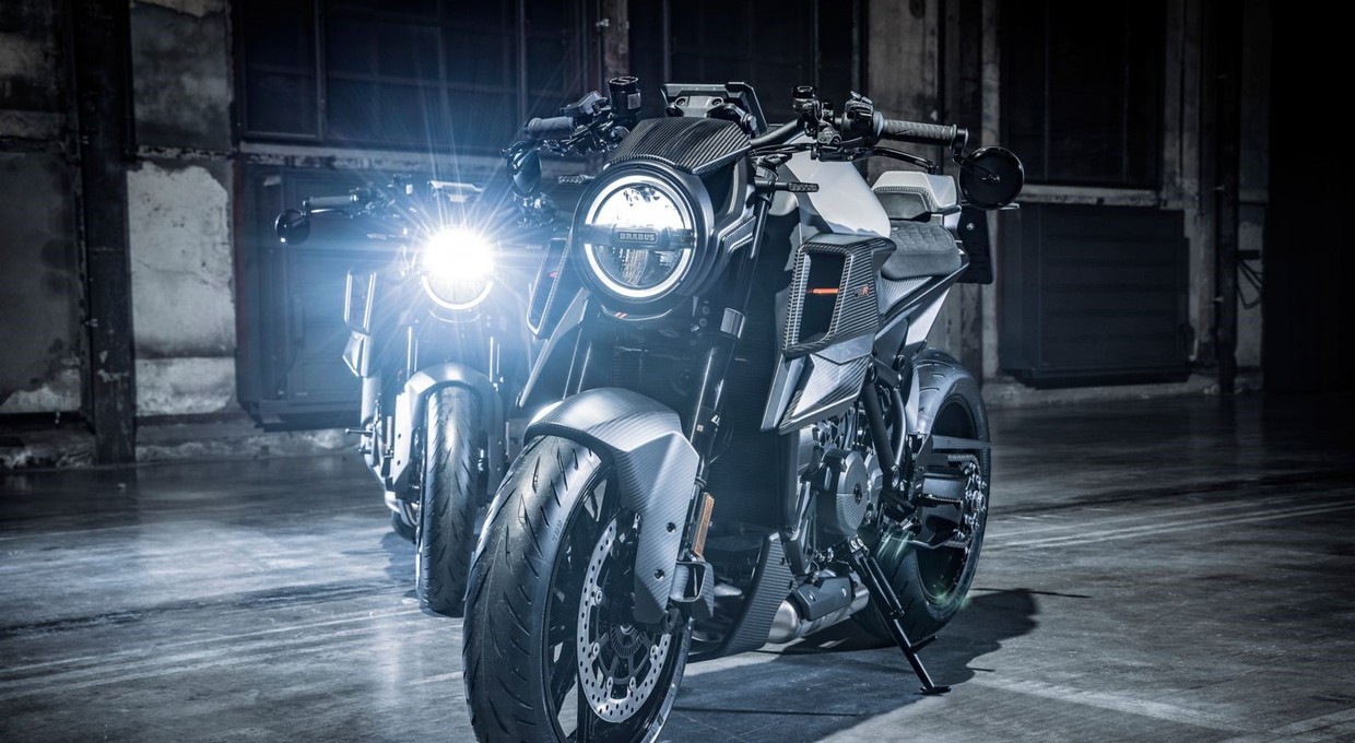 Brabus to nie tylko auta. Tak zmodyfikował motocykl KTM