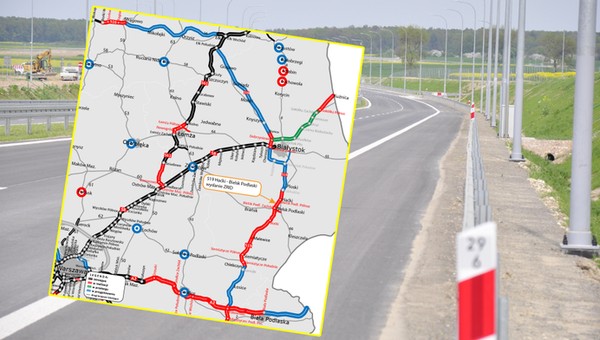 Droga S19 na Podlasiu zaczyna rosnąć. Odcinek Haćki — Bielsk Podlaski w budowie