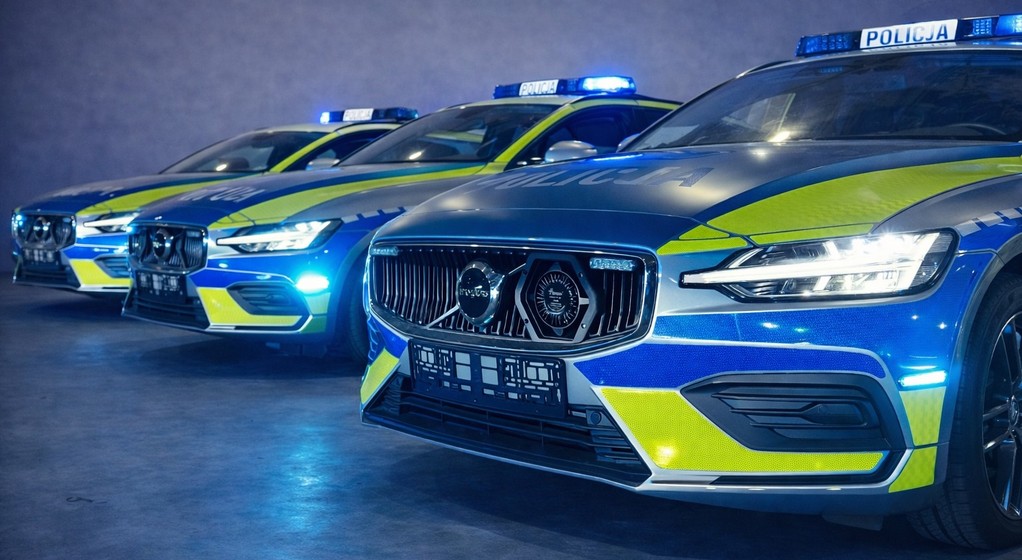 Policyjne Volvo V60