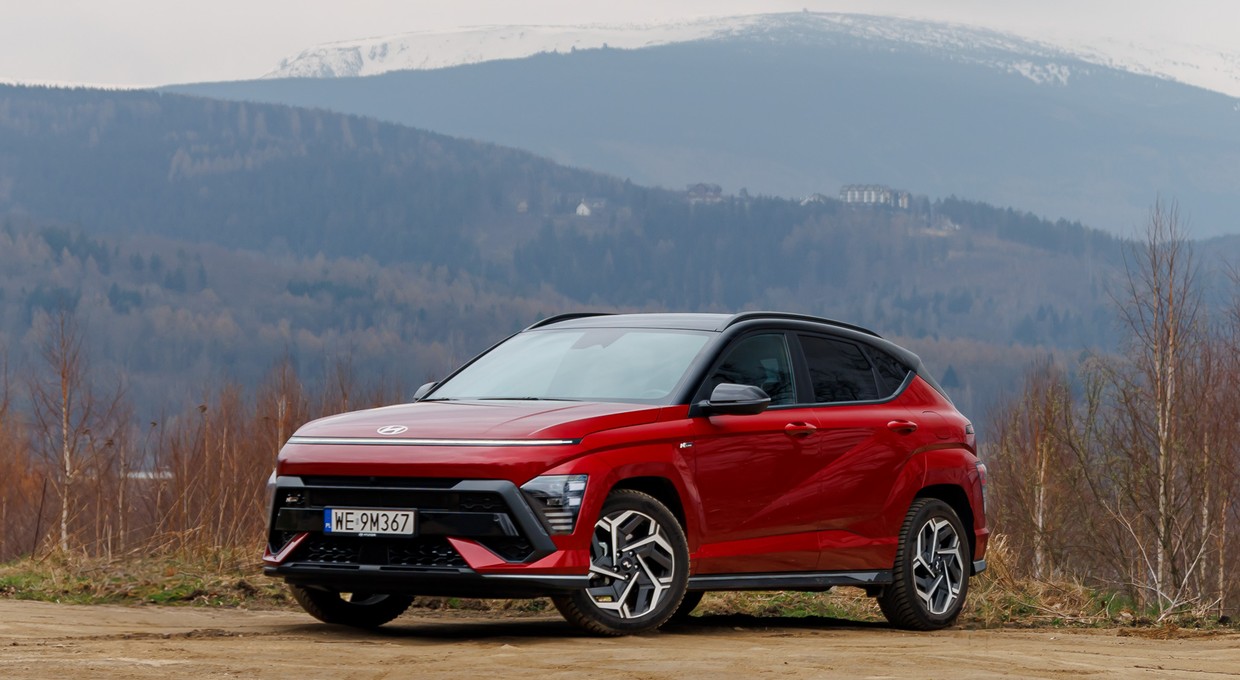 Hyundai Kona Hybrid pozostał oryginalny. Stworzono go w jednym celu