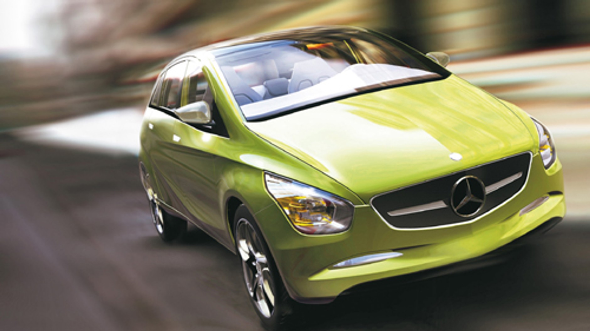 Mercedes Concept BlueZero - Oto nowa klasa B na prąd