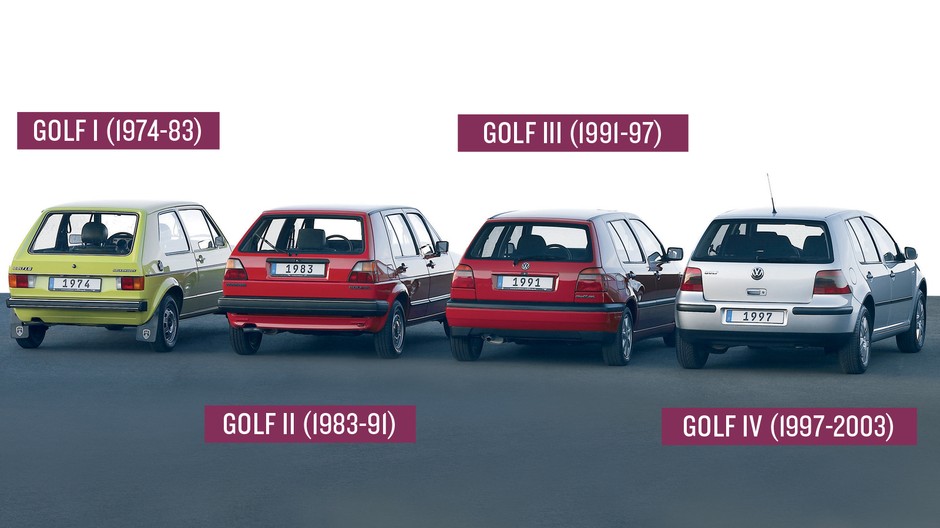 VW Golf IV (1997-2006) - generacje Golfa